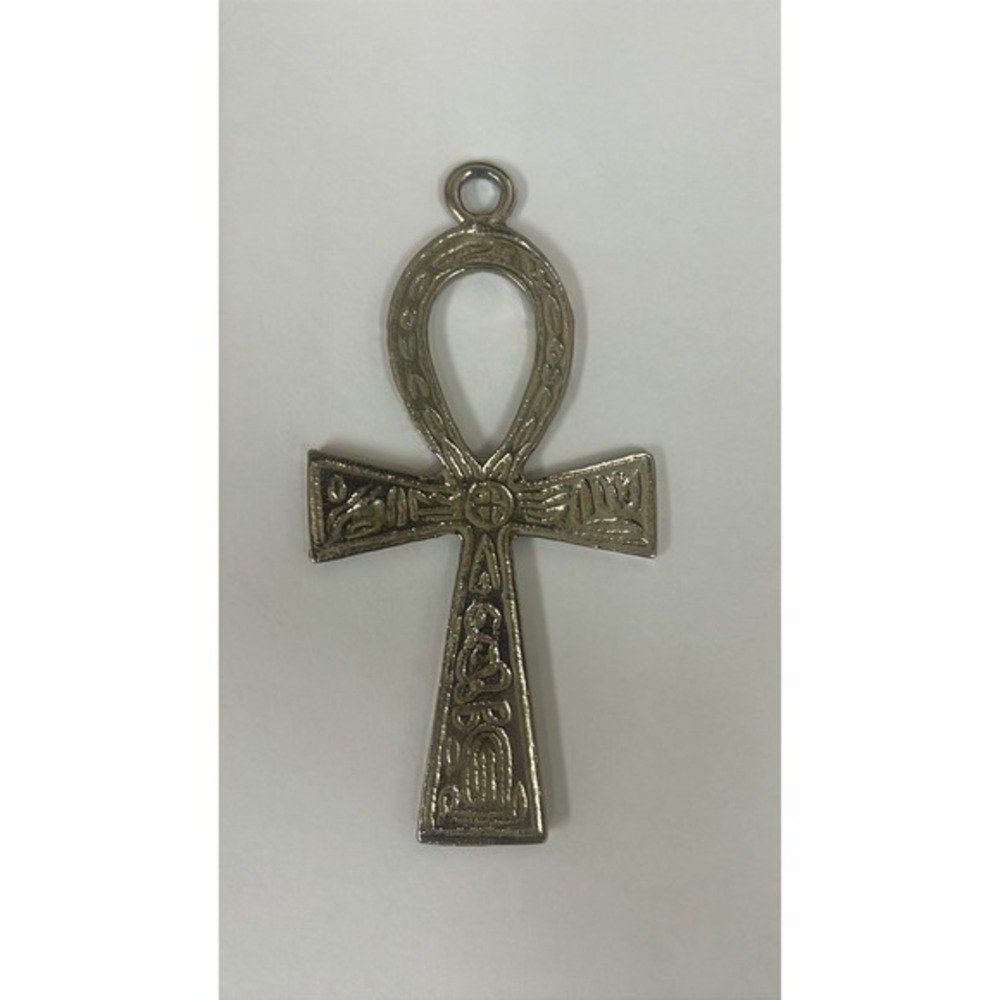 Silver Plated Ankh Pendant